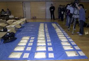 4 in Aichi Pref. nabbed for smuggling drugs from H.K.